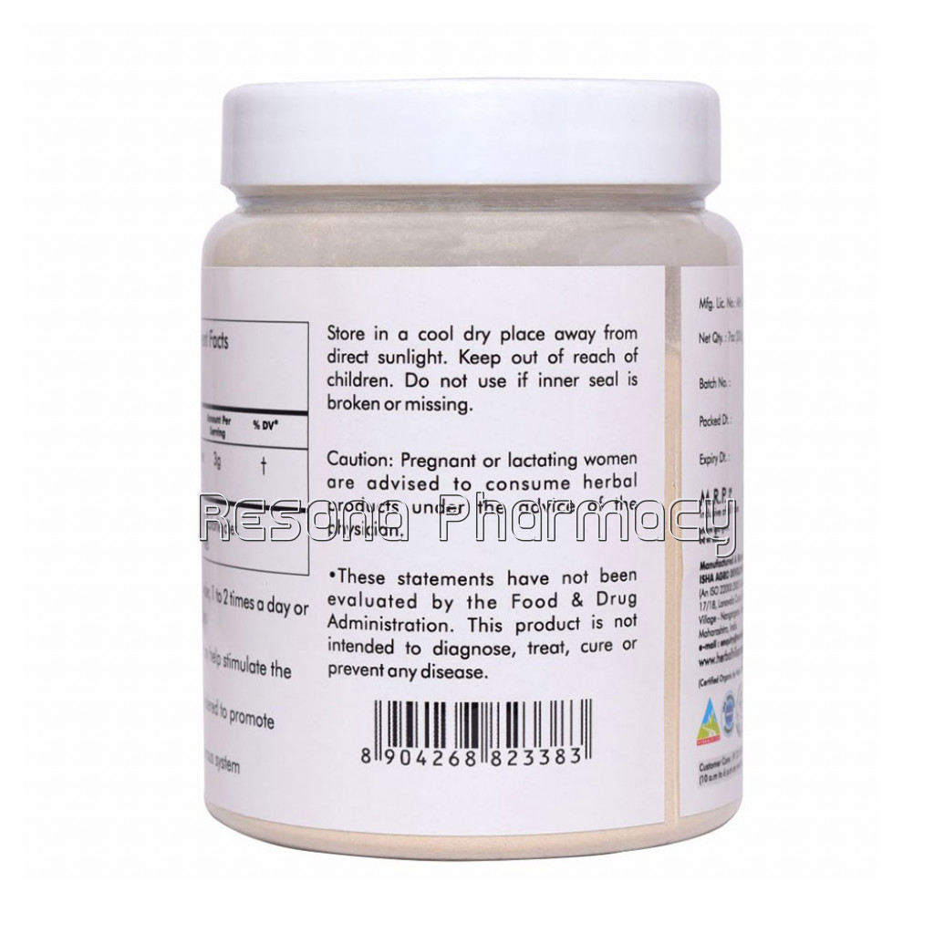 Herbal Hills Organic Ashwagandha Powder 200Gm For Healthy and Stress Free Life