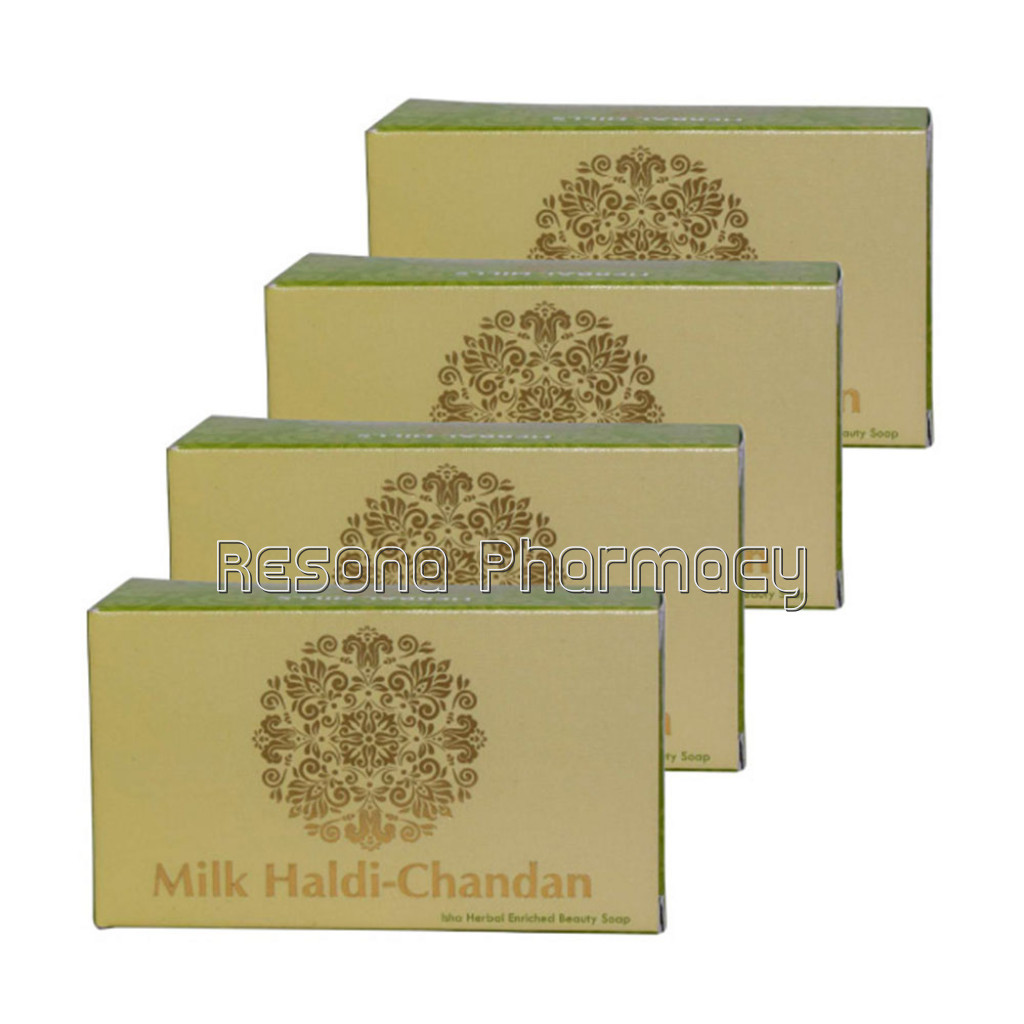 NaNaturalSkin Care – Milk Chandan Turmeric Soap 100 Gms – Pack Of 4