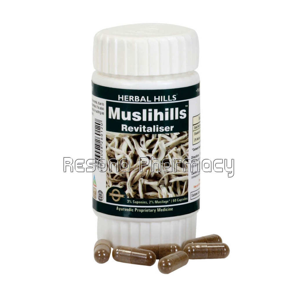Musli Capsules  Muslihills 60 Capsules – Revitaliser