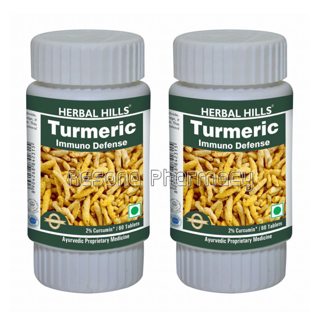 Turmeric 60 Tablets Pack Of 2