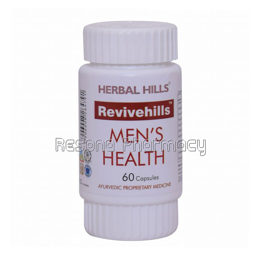 Ayurvedic Supplements For Men – Revivehills 60 Capsules