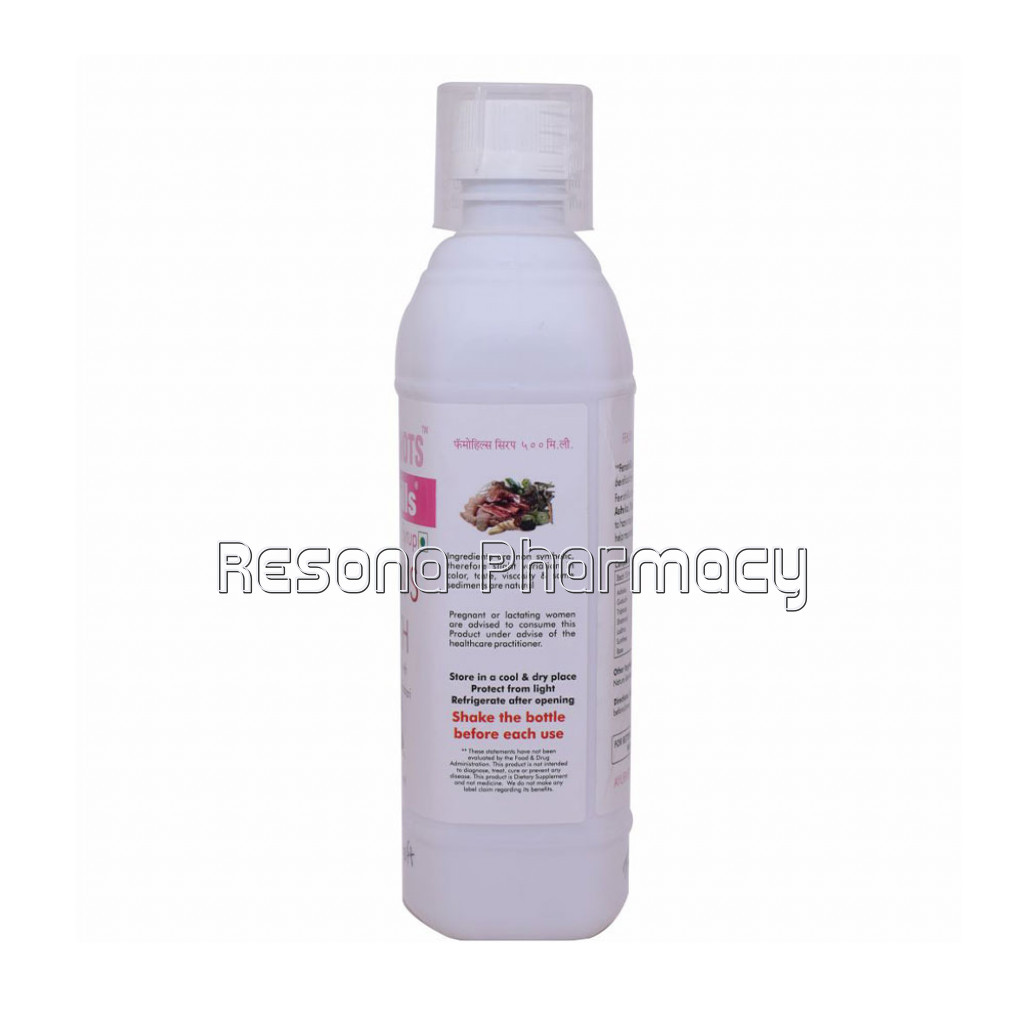 Women’S Health Tonic – Female Health Syrup – Femohills Herbal Shots 500Ml (Pack Of 2)