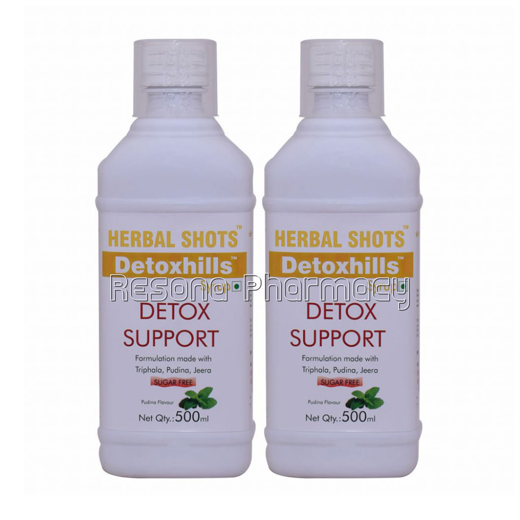 Ayurvedic Detox Syrup – Detoxhills Shots 500Ml (Pack Of 2)