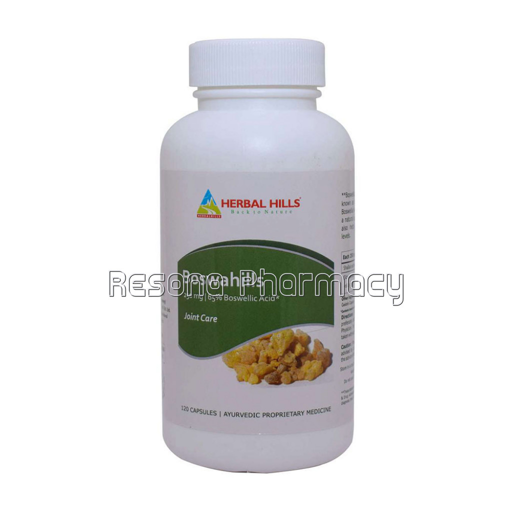 Boswellia Capsules, Boswellia Serrata, Shallaki120 Capsules