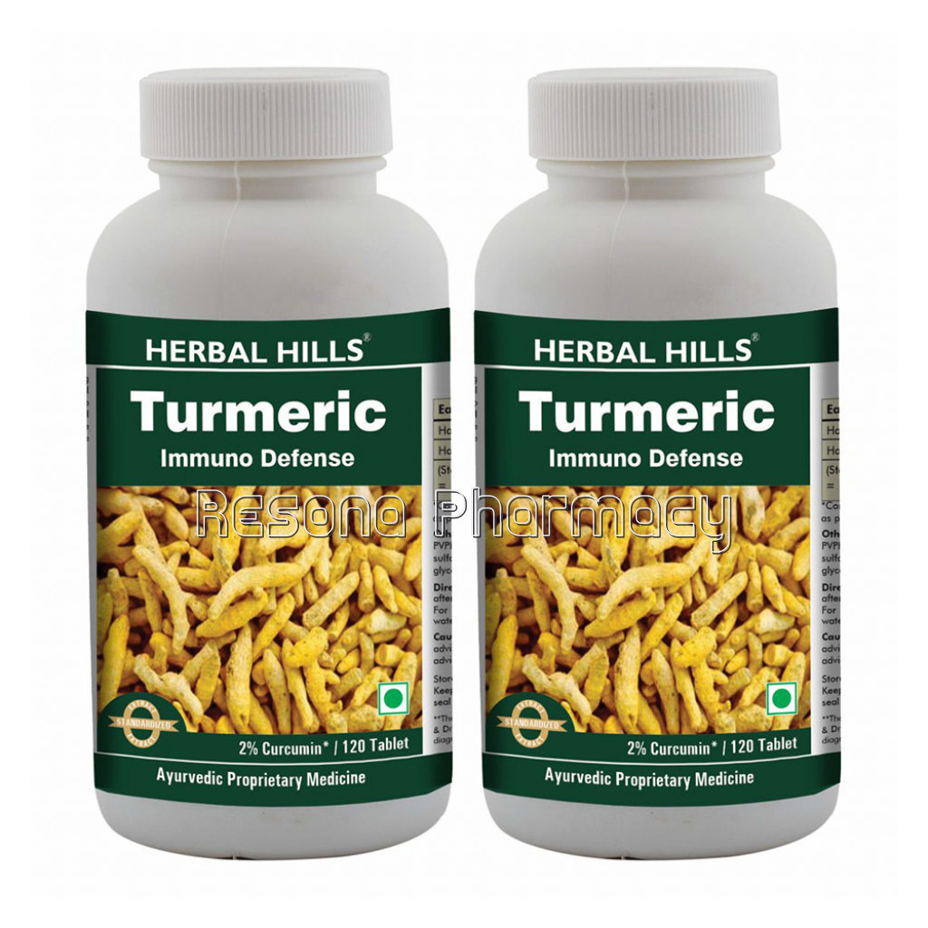 Turmeric 120 Tablets Pack Of 2