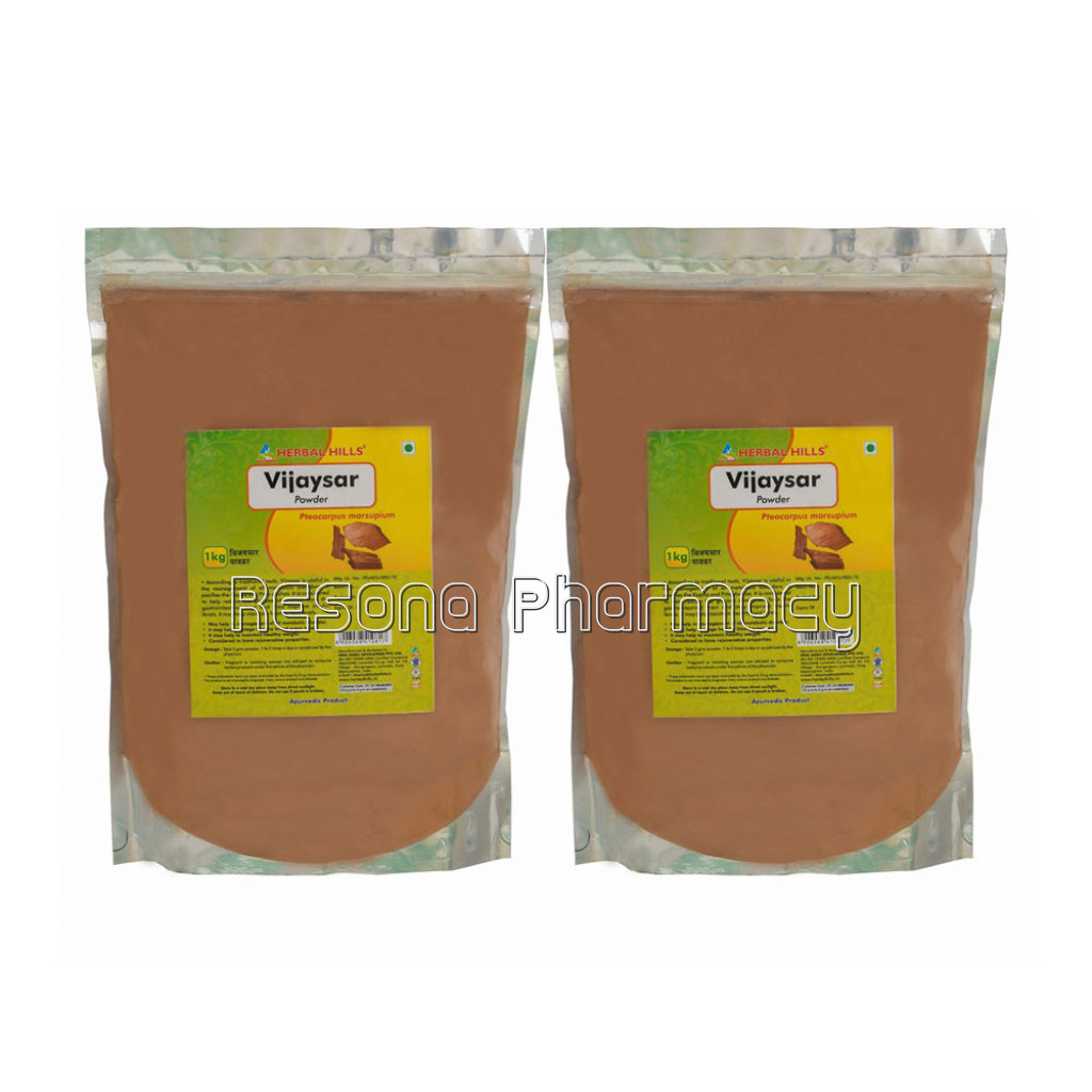 Vijaysar Powder – 1 Kg Powder – Pack Of 2
