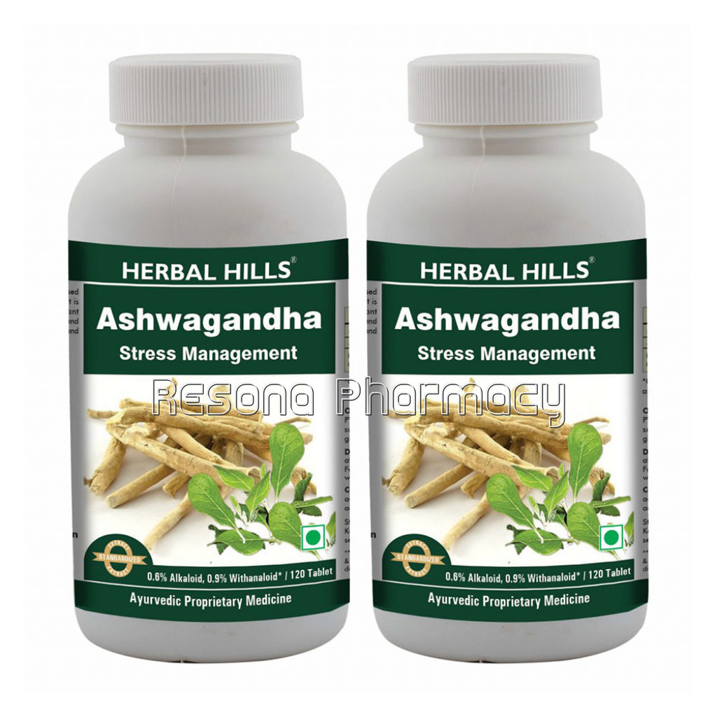 Ashwagandha Tablets  120 Pack Of 2 | Ashwagandha Supplement