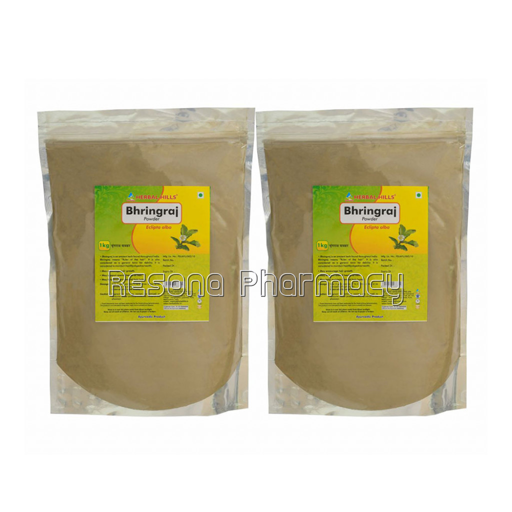 Bhringraj Powder – 1 Kg Powder – Pack Of 2