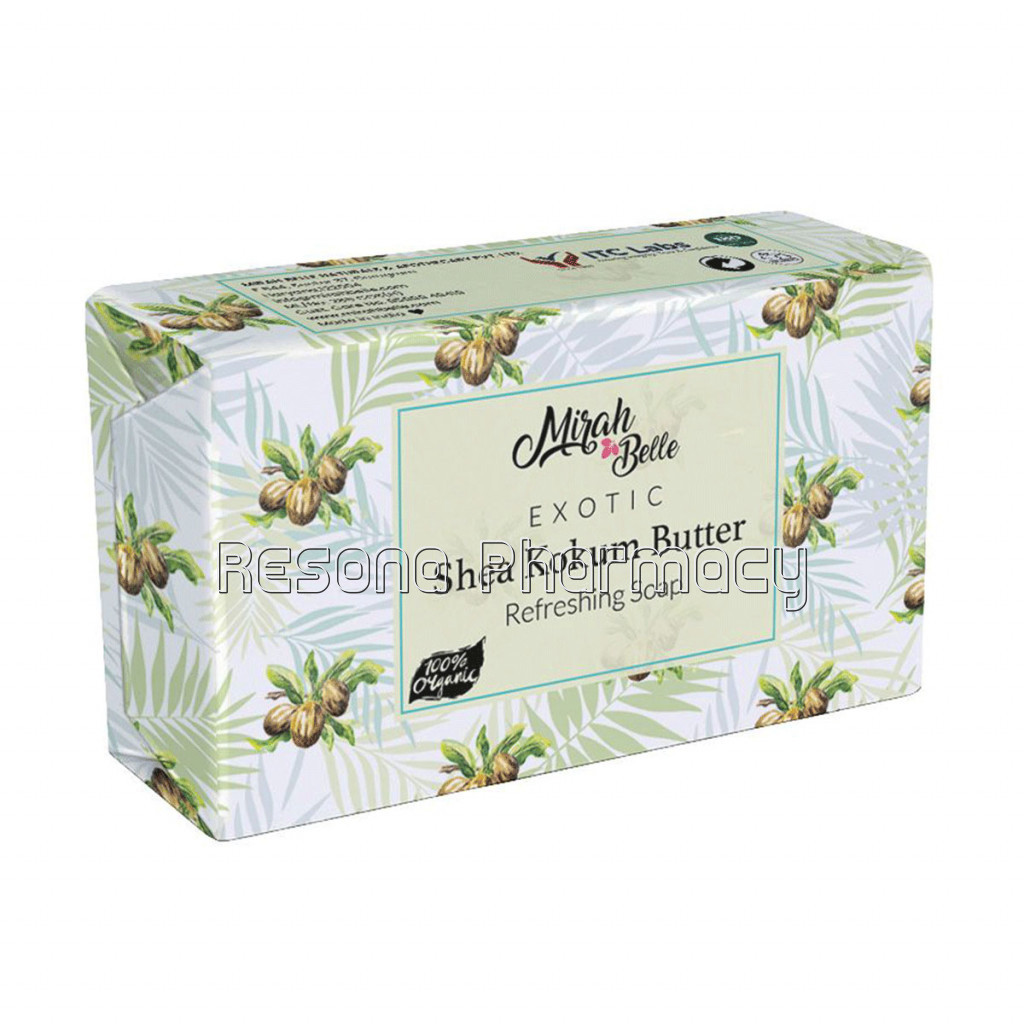 Shea, Kokum Butter   Dry Skin Soap Bar   Organic, Handmade   75 Gm