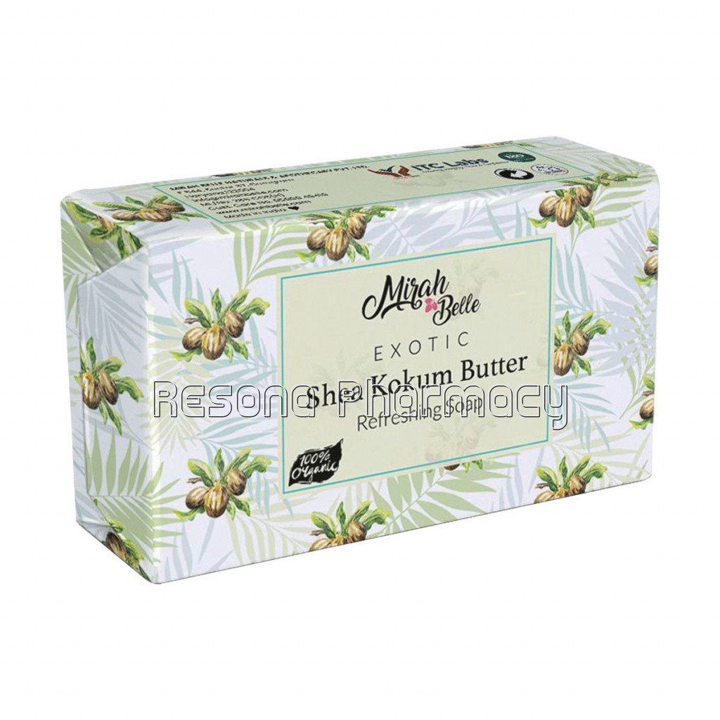 Shea, Kokum Butter   Dry Skin Soap Bar   Organic, Handmade   125 Gm