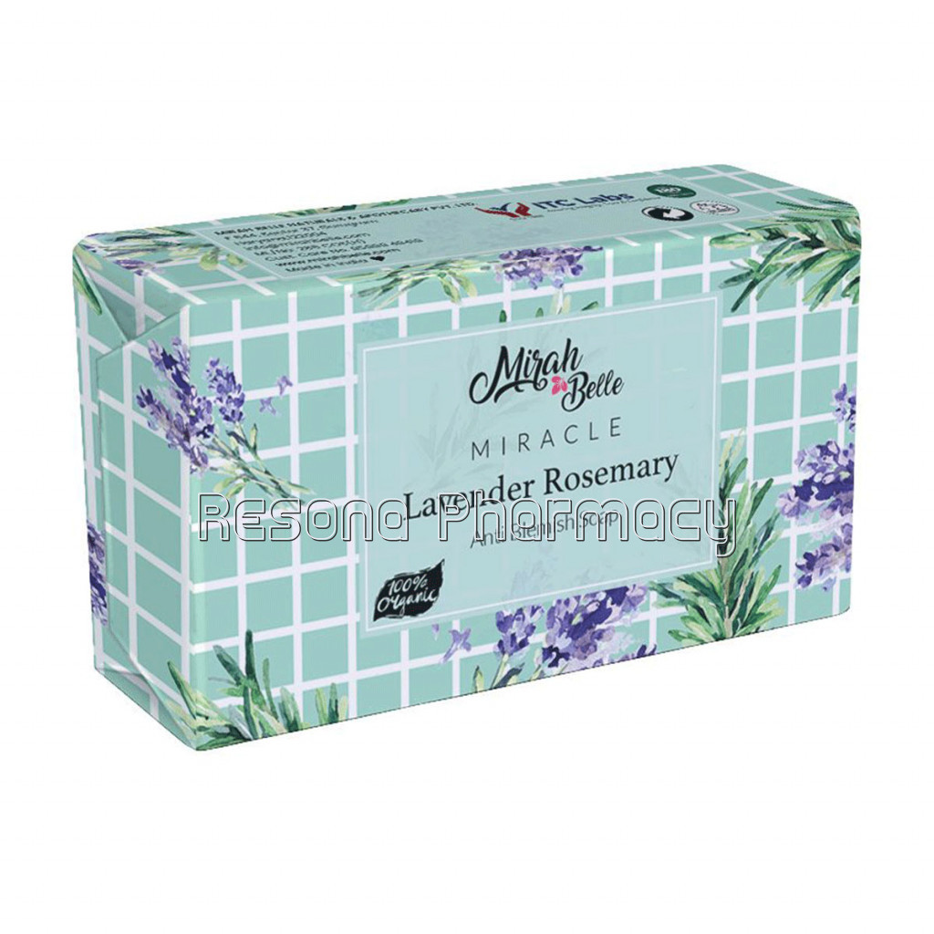 Lavender, Rosemary Anti Blemish Soap Bar   Organic, Handmade