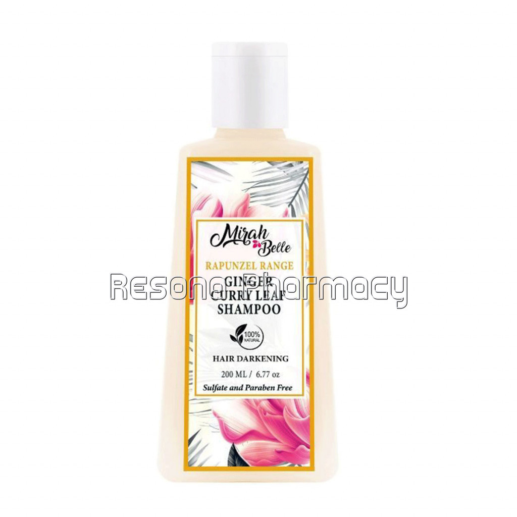 Ginger, Curry Leaf   NaNaturalHair Darkening Shampoo