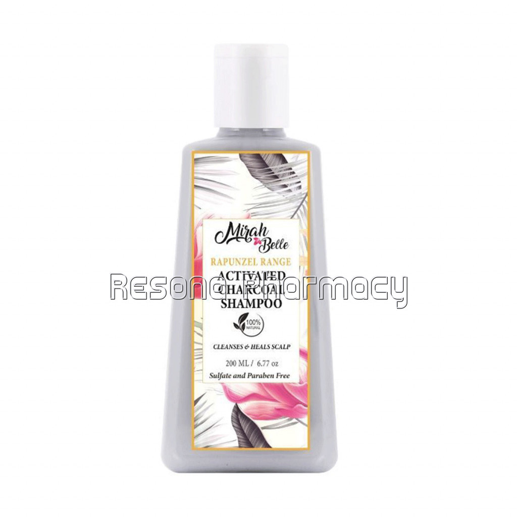 Activated Charcoal, Macadamia Nut   NaNaturalScalp Cleansing Shampoo