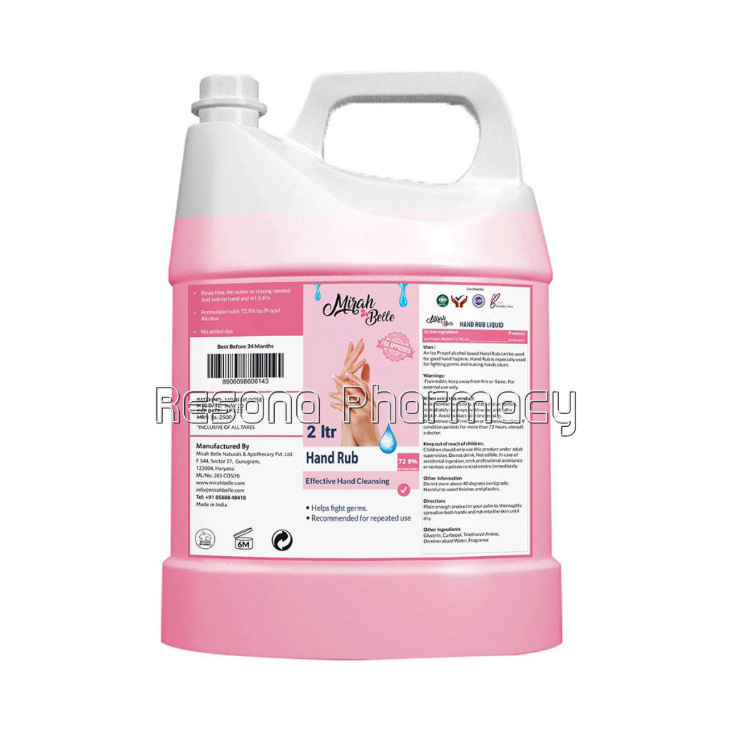 Hand Sanitizer Liquid   2 Ltrs