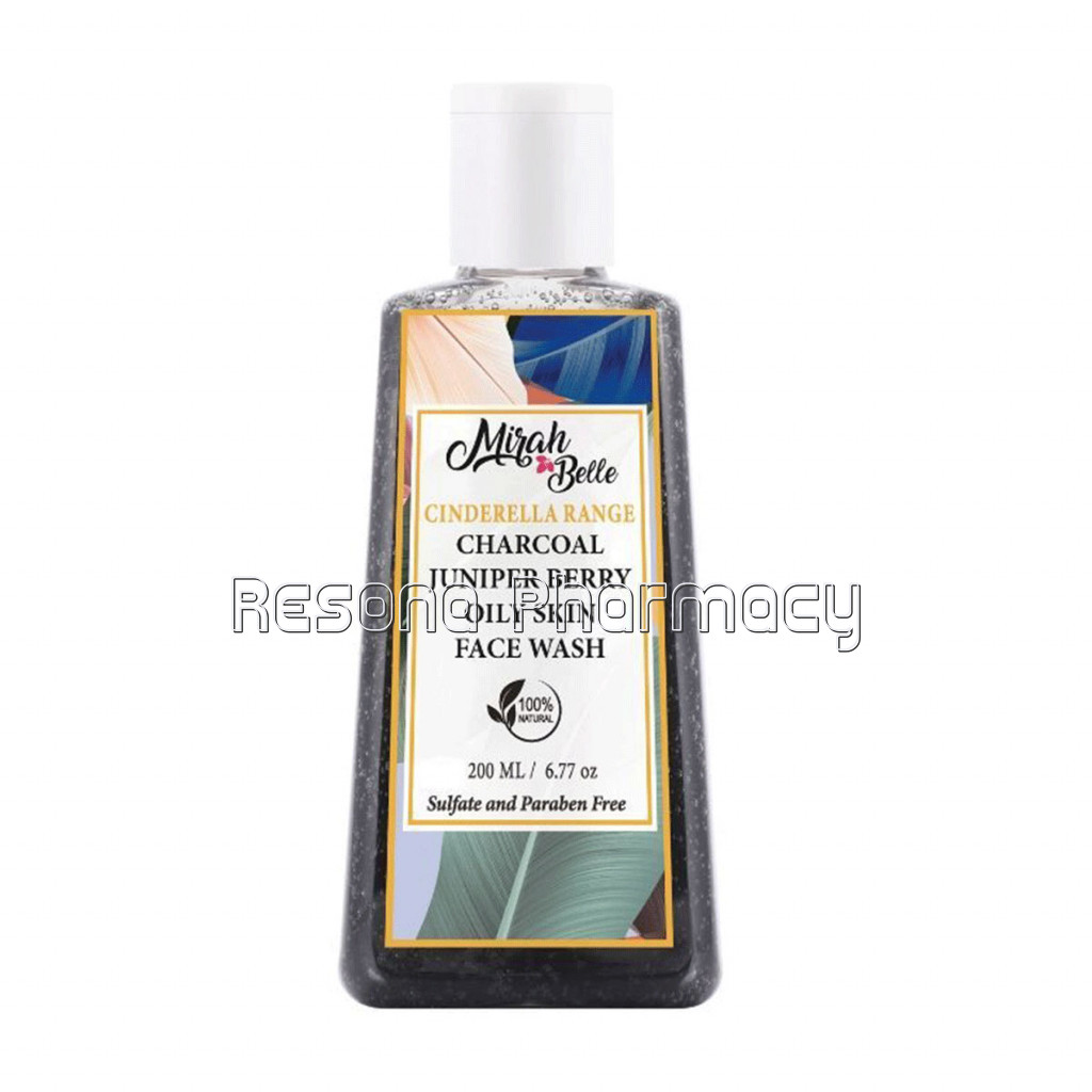 Activated Charcoal Oily Skin Face Wash   Paraben Free
