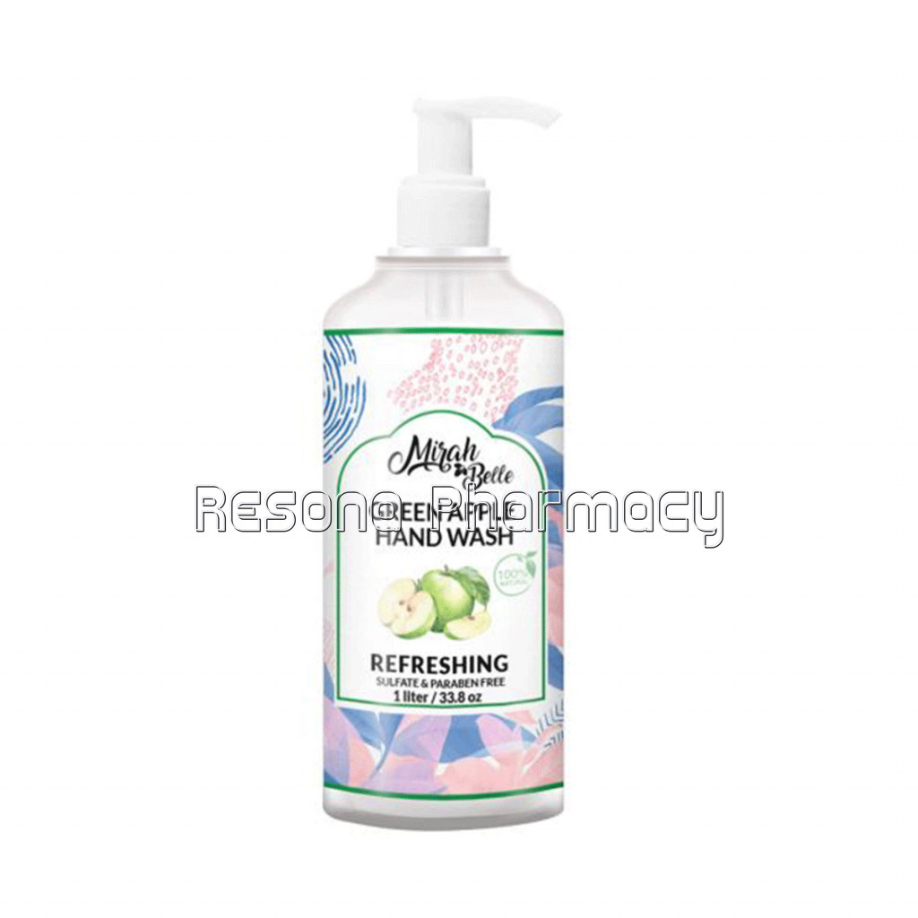 Green Apple   NaNaturalHand Wash   1 Liter Pack   Fda Approved