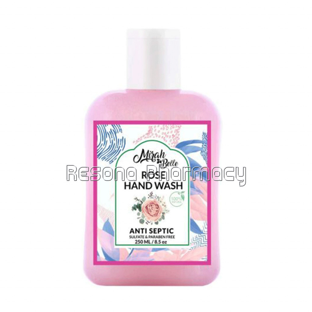 Rose Dry Skin   NaNaturalHand Wash (250 Ml)   Sulfate and Paraben Free