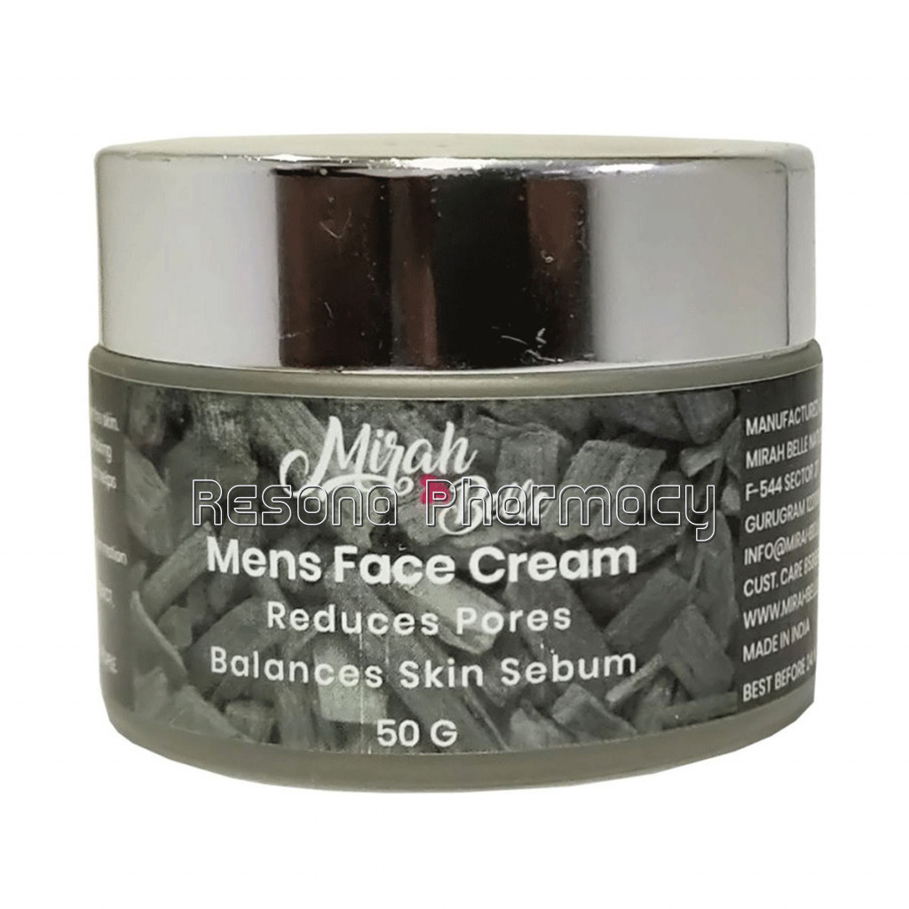 Cedarwood, Hazelnut   Mens Face Cream   Paraben Free