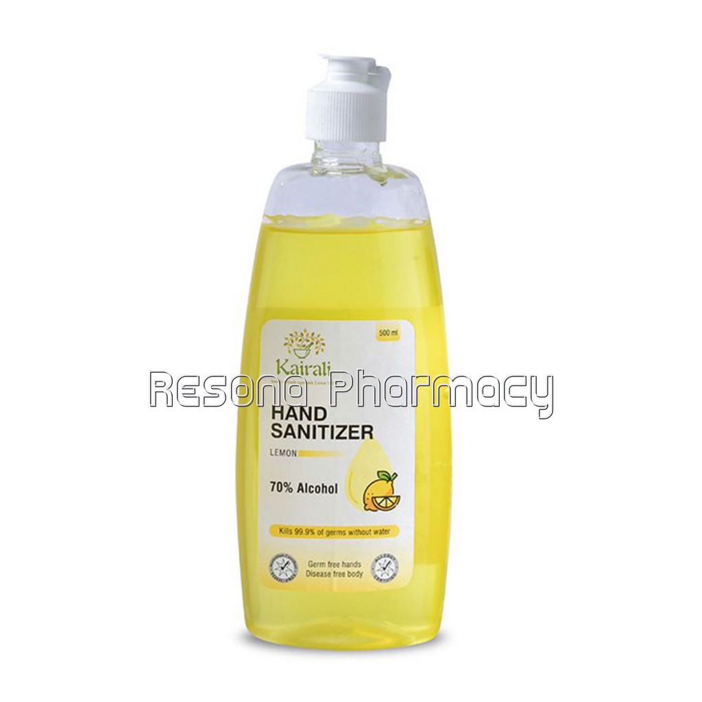 Based Herbal Hand Sanitizer (Lemon Fragrance)