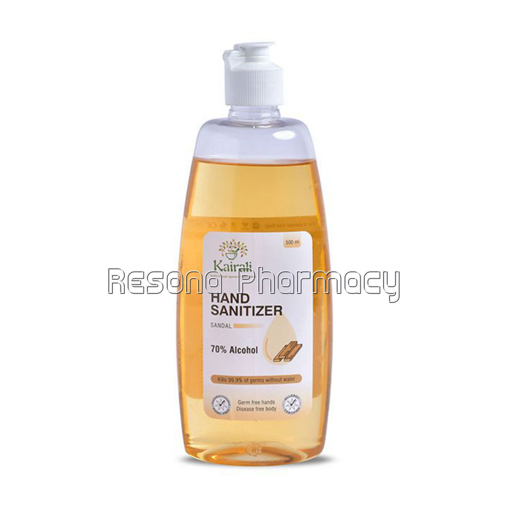 Instant Hand Sanitizer Alcohol Based Liquid With Sandalwood Fragrance