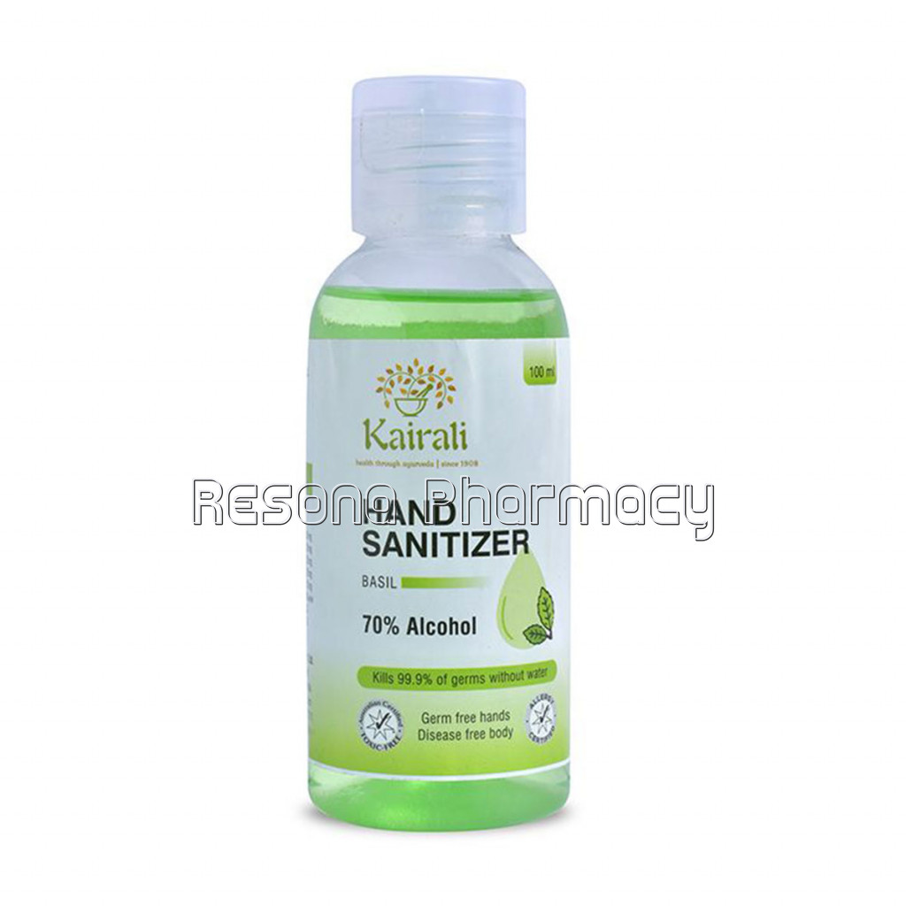 Alcohol Based Pocket Hand Sanitizer Liquid With Goodness Of Basil