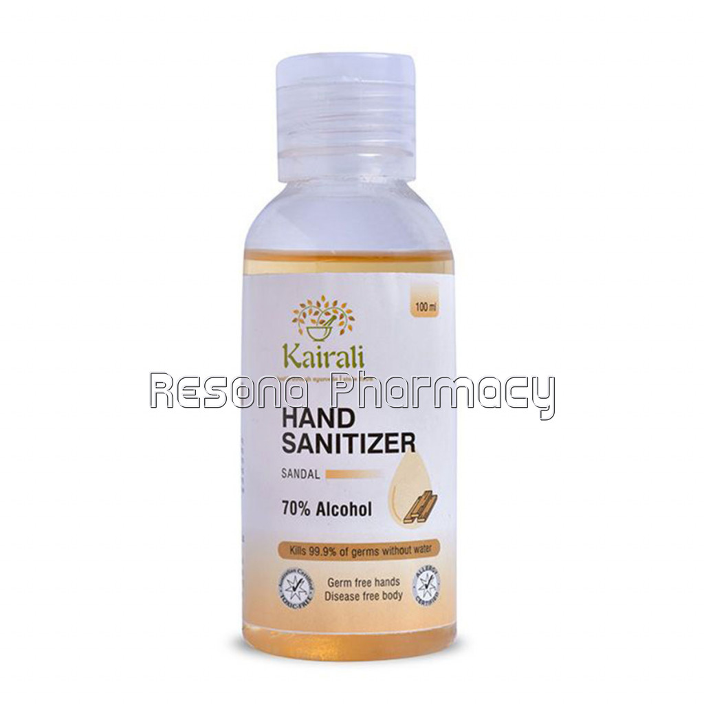 Herbal Hand Sanitizer Liquid With Sandalwood Fragrance
