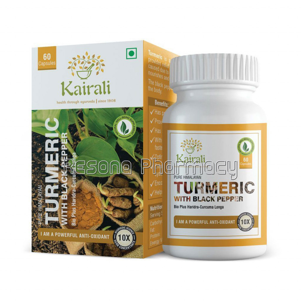 Turmeric Capsules 500Mg For Healthy Joints, Liver, Digestion and Diabetes