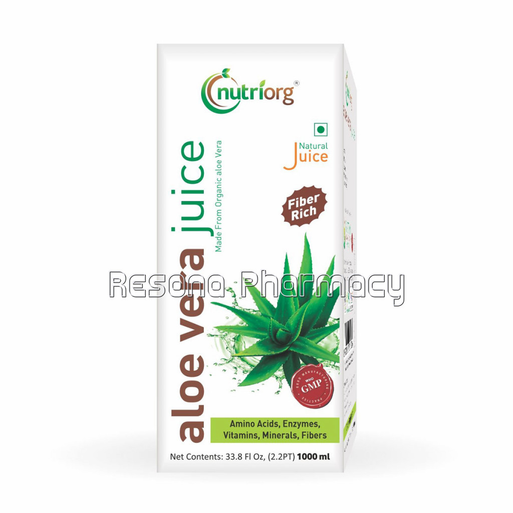 Nutriorg Aloe Vera Juice   1000 Ml
