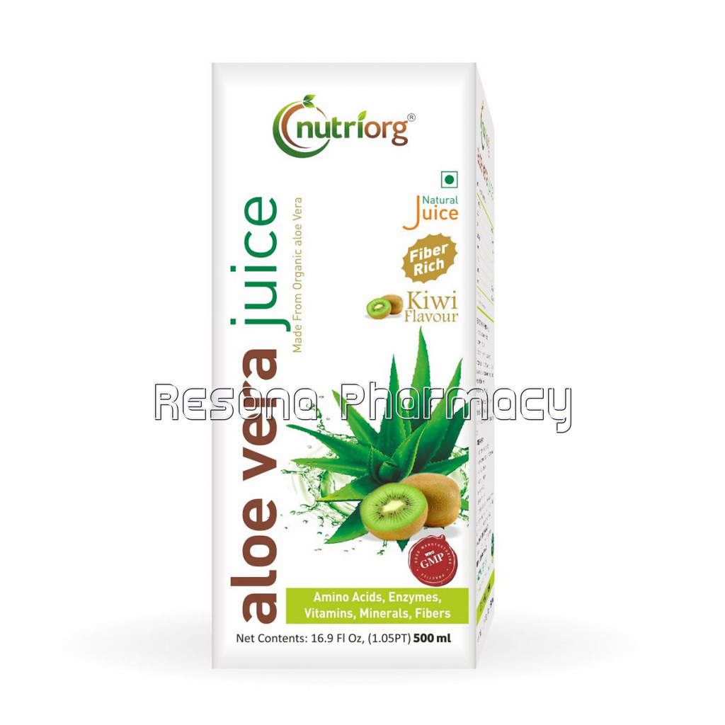 Nutriorg Aloevera Kiwi Juice 500Ml