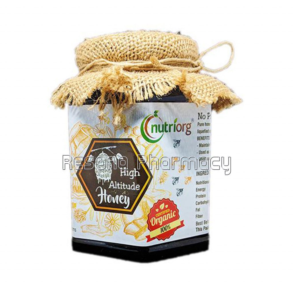 Nutriorg Certified Organic High Altitude Honey 500G