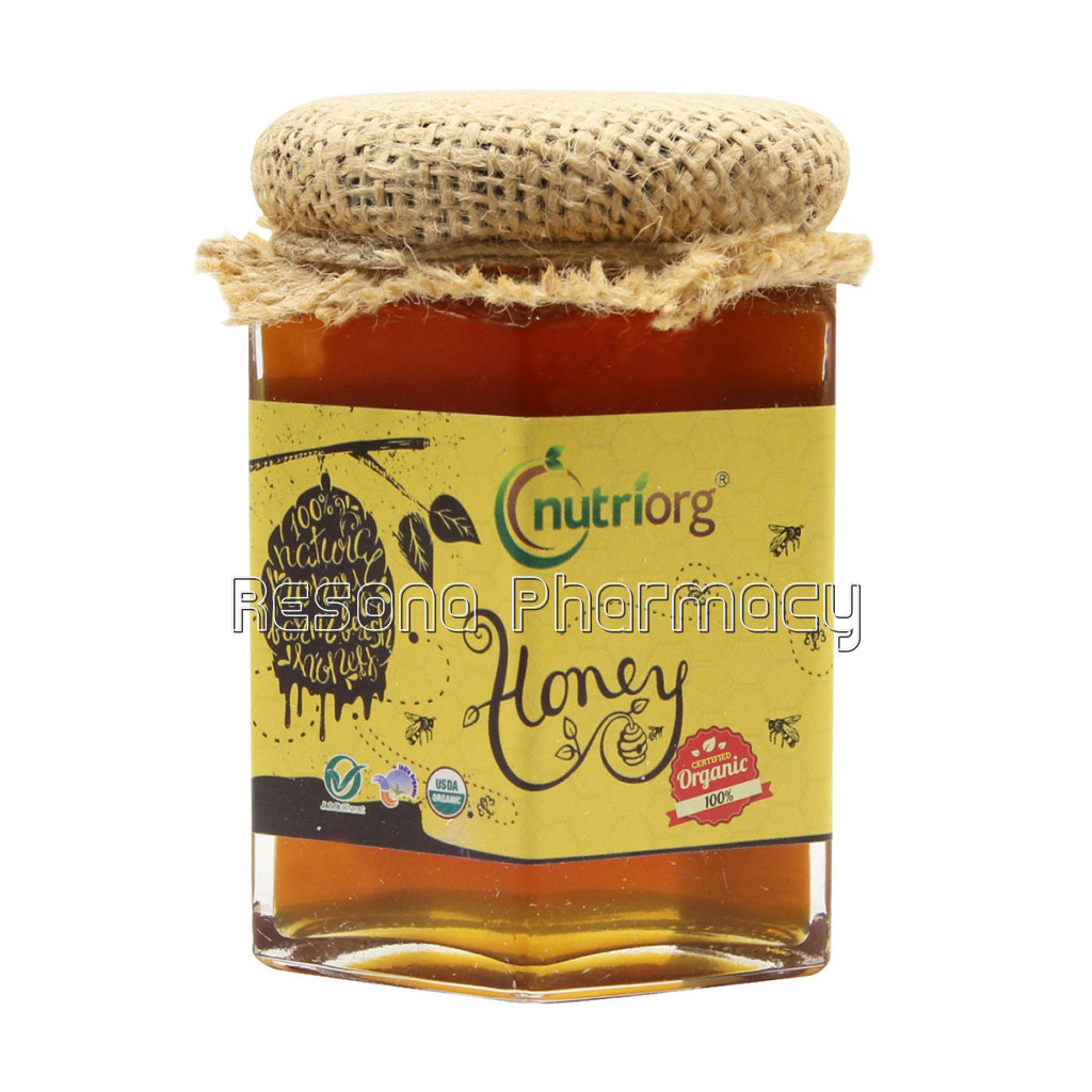 Nutriorg Certified Organic Honey 250G ( Pack Of 2)