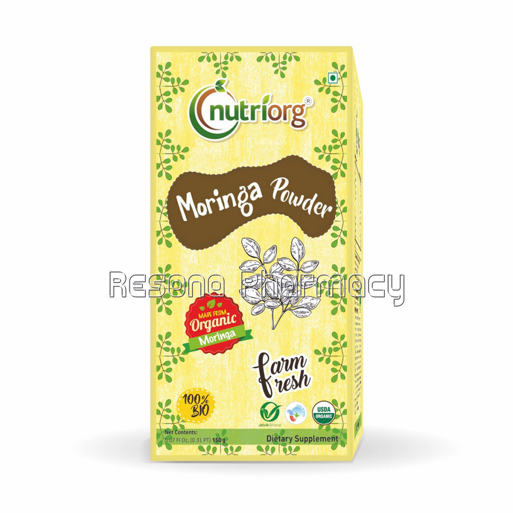 Nutriorg Certified Organic Moringa Powder 150G