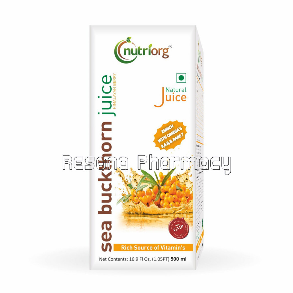 Nutriorg Sea Buckthorn Juice 500Ml