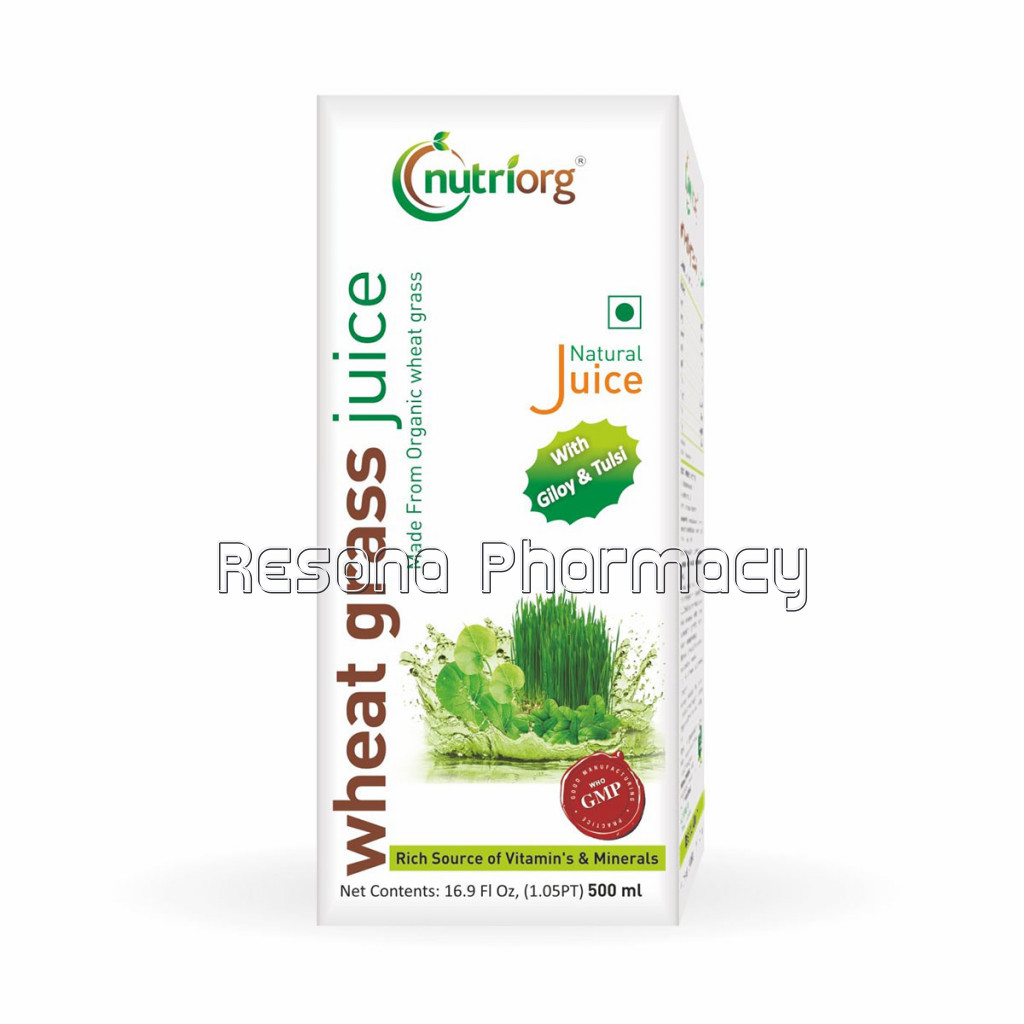 Nutriorg Wheatgrass Juice 500Ml