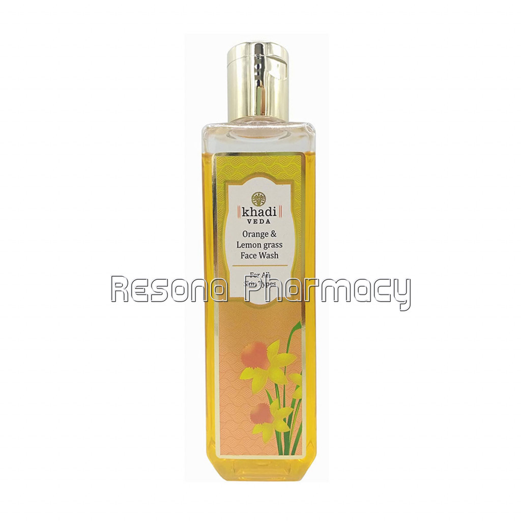Orange and Lemongrass Face Wash   100 Gm