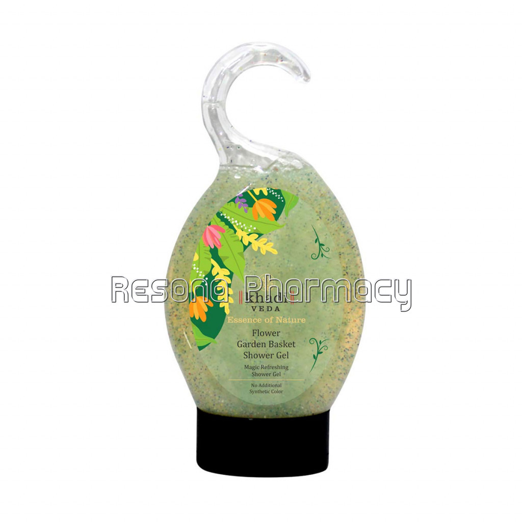 Flower Garden Basket Shower Gel