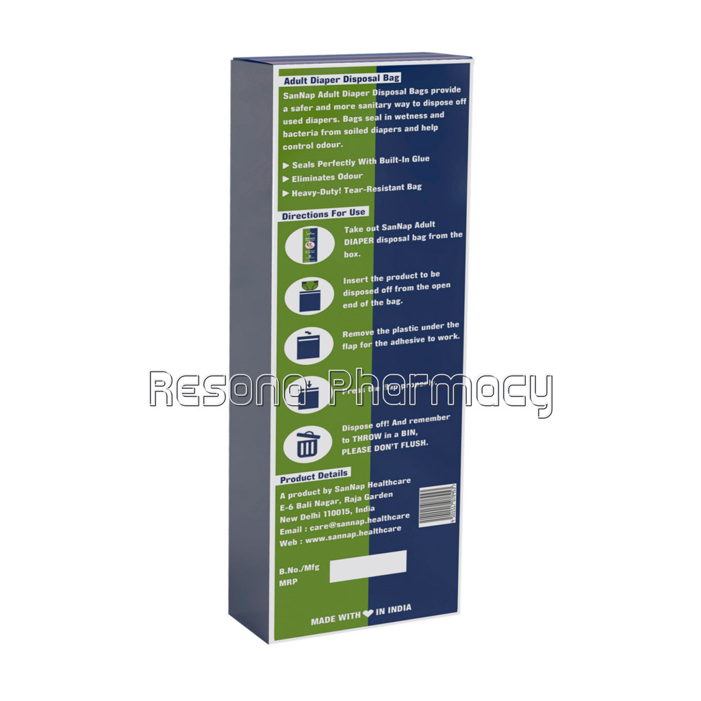 Sannap Adult Diaper Disposal Bags (40)