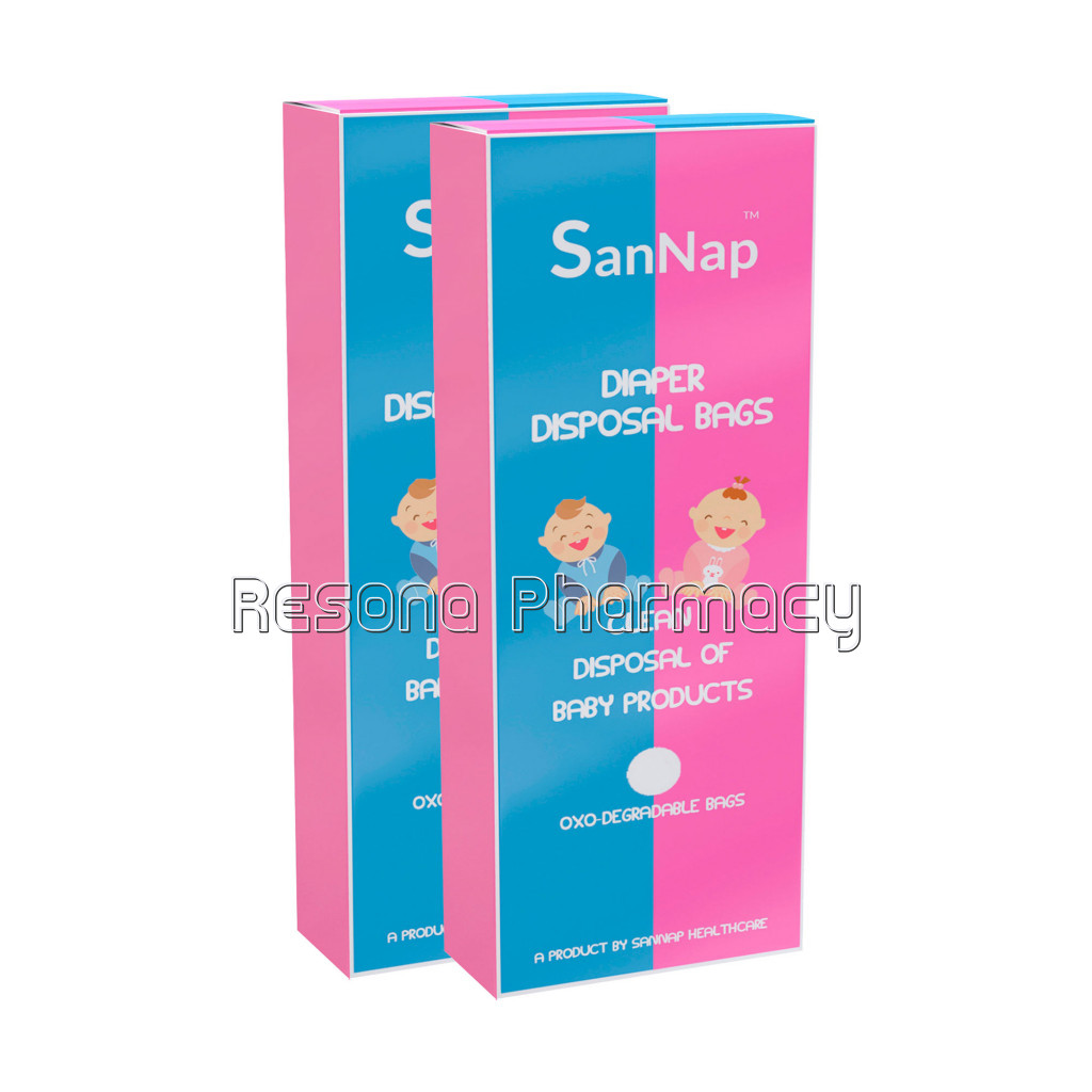 Sannap Baby Diaper Disposal (50) (Pack Of 2)