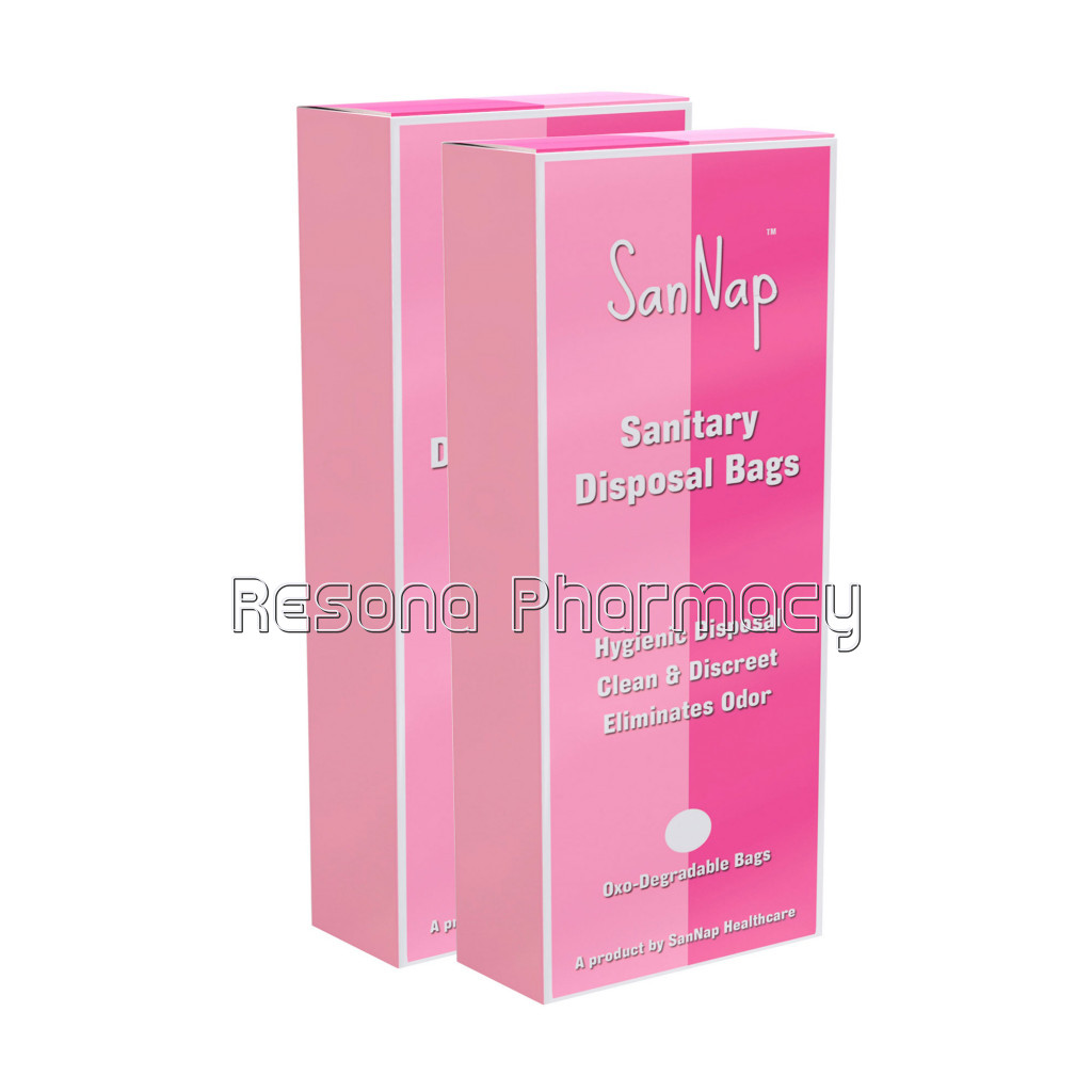 Sannap Sanitary Disposal Bags (40) (Pack Of 2)