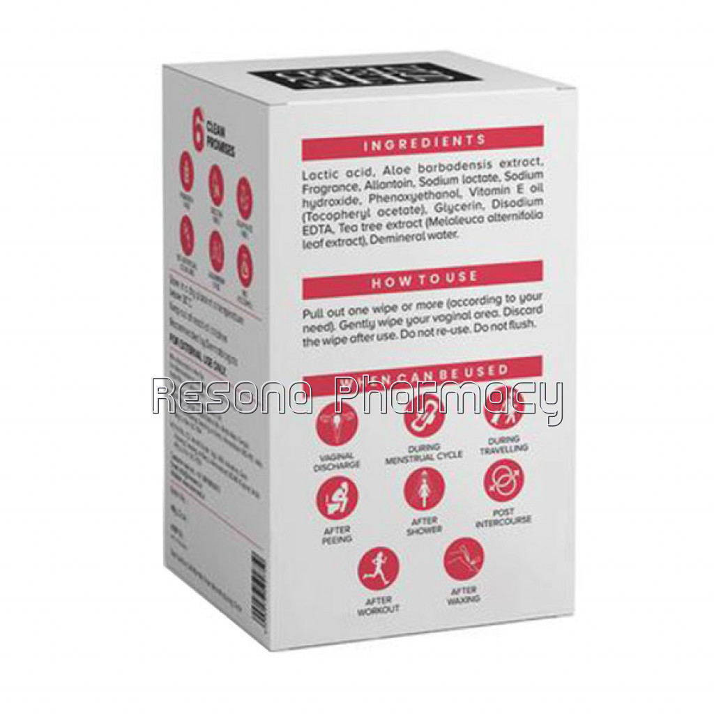 Sheneed Feminine Intimate Wipes 100% Biodegradable, Ph Balanced, Uti Protected Wipes For Women, With Chamomile Flower Extract and Vitamin E Oil (25 Wipes)