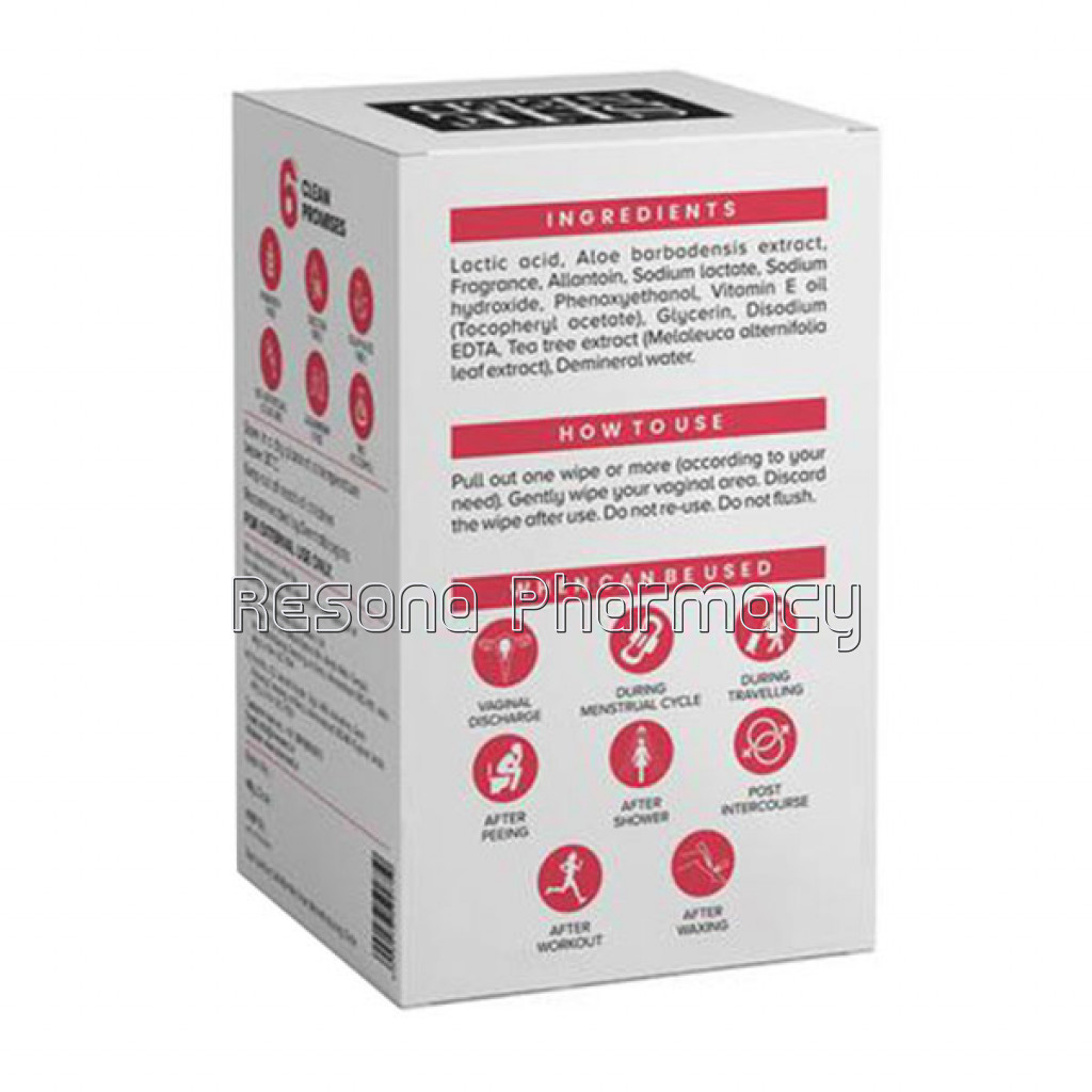 Sheneed Feminine Intimate Wipes 100% Biodegradable, Ph Balanced, Uti Protected Wipes For Women, With Chamomile Flower Extract and Vitamin E Oil – (25 Wipes) (Pack Of 2)