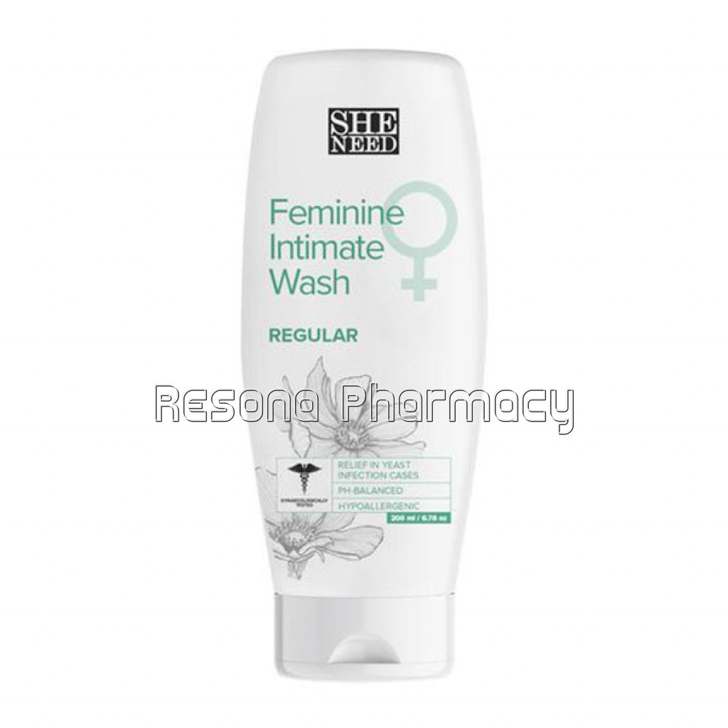 Sheneed Regular Feminine Intimate Wash   Reduces Yeast Infection, Protects Against Uti And Itching With Ph 3.5. 100% NaNaturalWith Thyme Extracts And Tea Tree Oil   200 Ml
