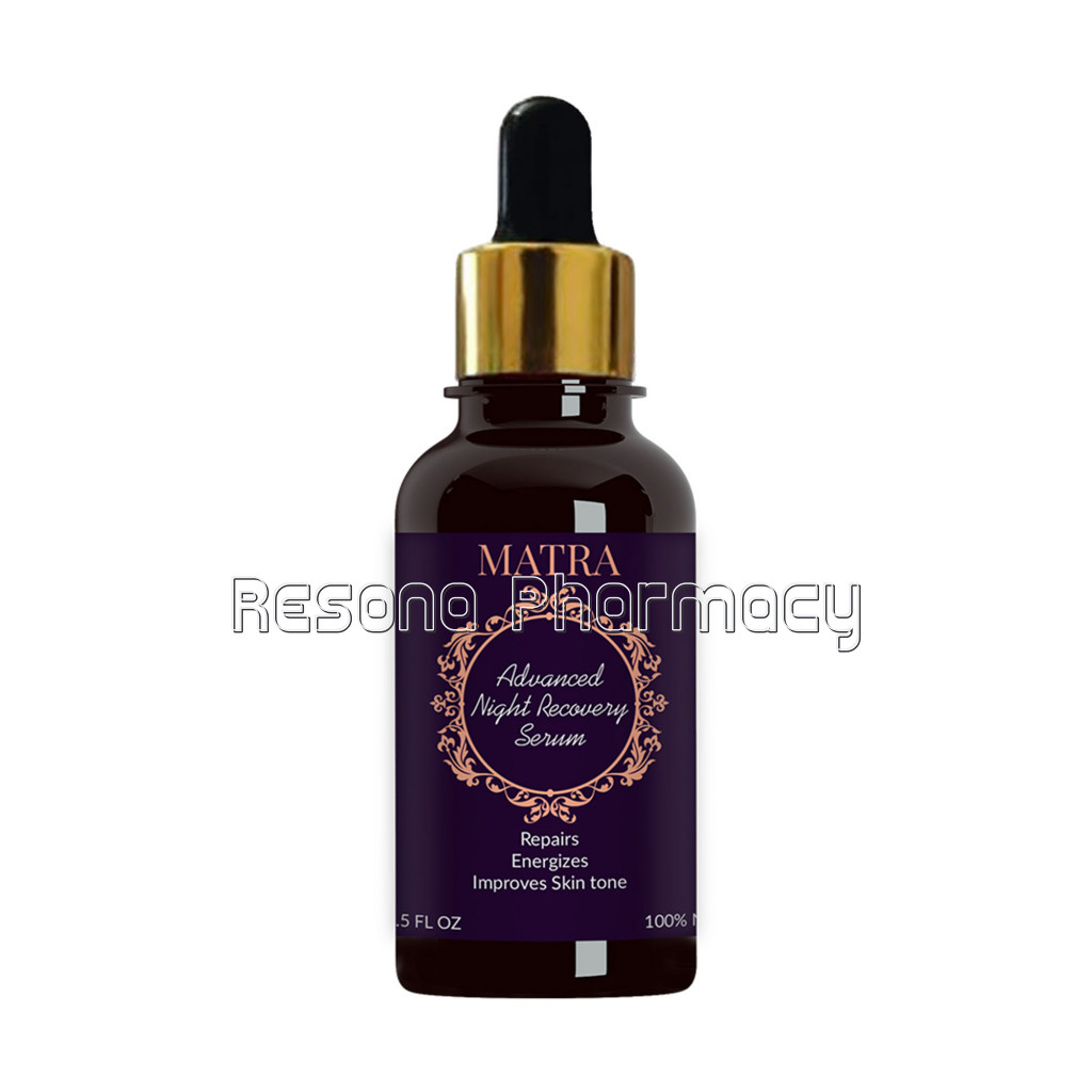 Matra Advanced Night Recovery Serum For Skin Repair, Energizing, Improving Skin Tone
