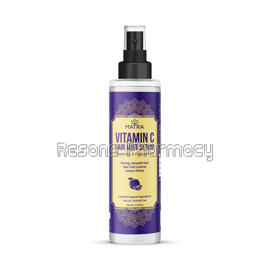Matra Vitamin C Hair Mist Serum With Rosemary and Peppermint For Strong, Smooth And Shiny Hair