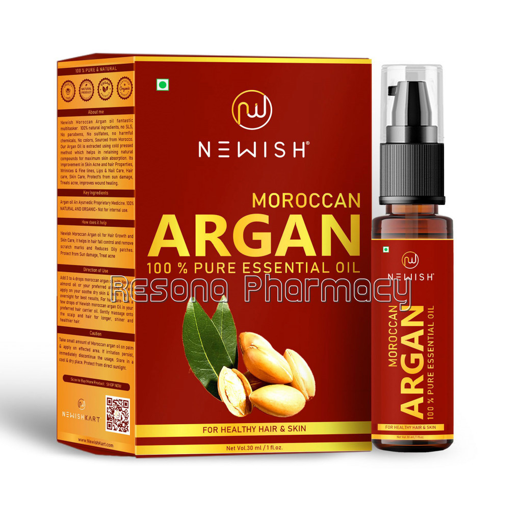 NaNaturalMoroccan Argan Oil For Hair and Skin (30Ml) | Newish