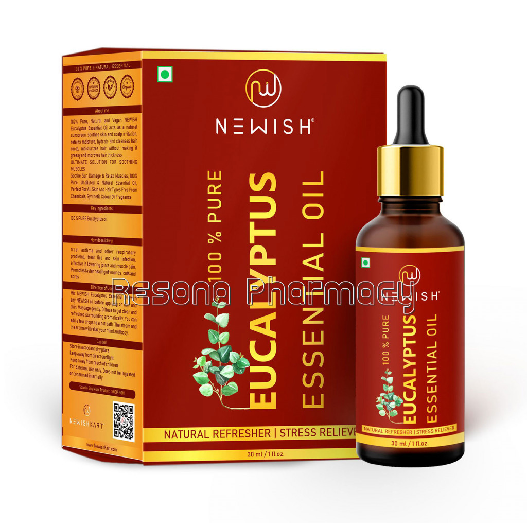 Eucalyptus Oil For Hair and Skin(30Ml) | Newish