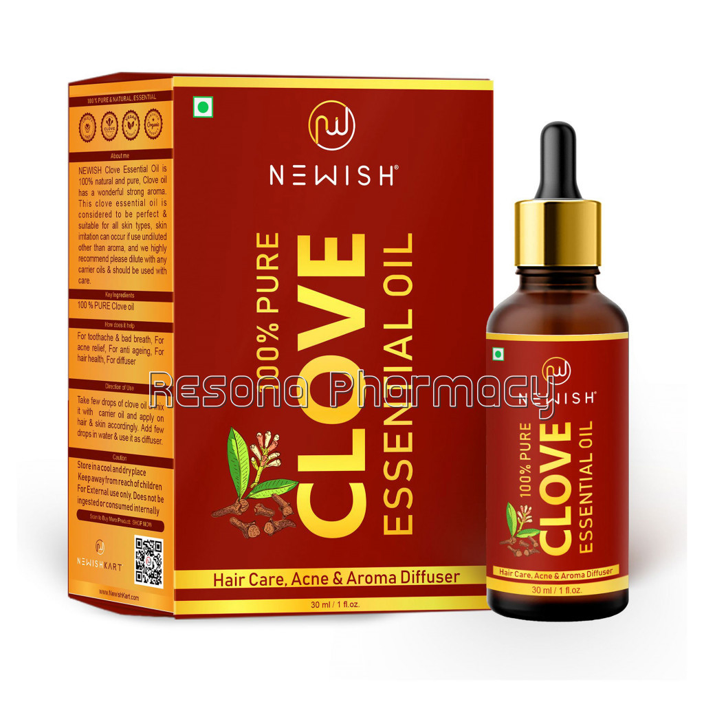 Pure and NaNaturalClove Oil For Toothache, Skin and Hair 30Ml | Newish