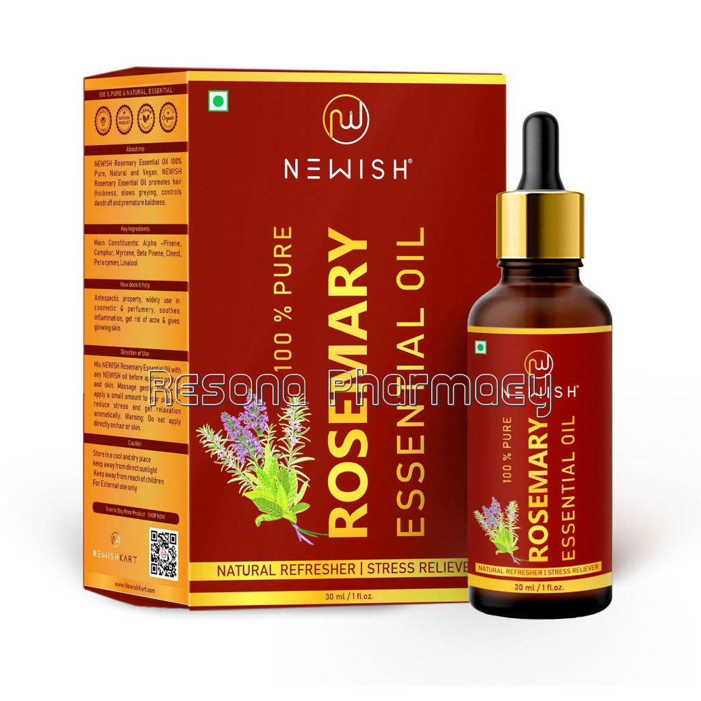 Rosemary Oil For Hair and Skin – 100% NaNaturalOil (30Ml) | Newish