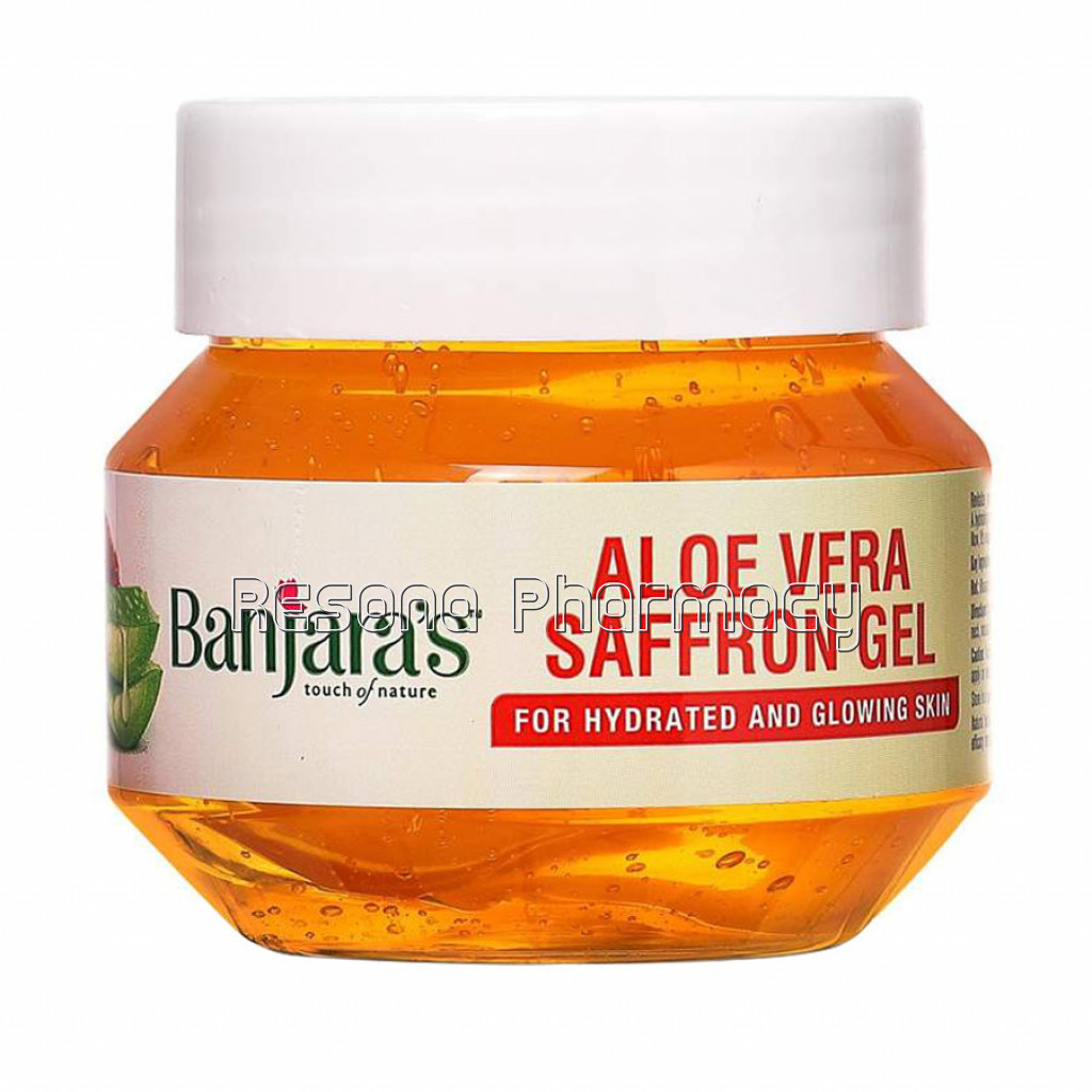Banjara'S Aloe Vera Saffron Gel   100G