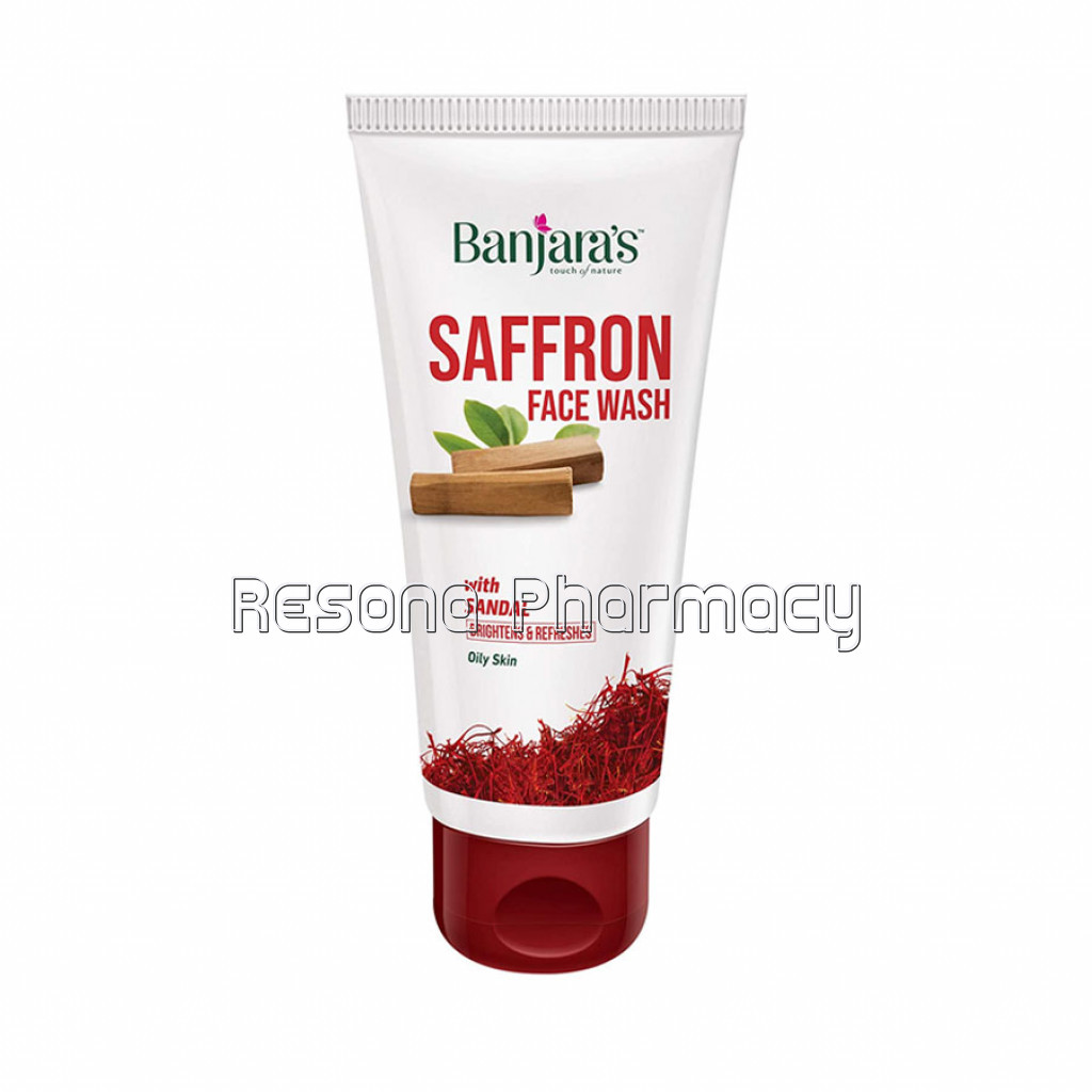 Banjara'S Saffron Face Wash With Sandal 50Ml